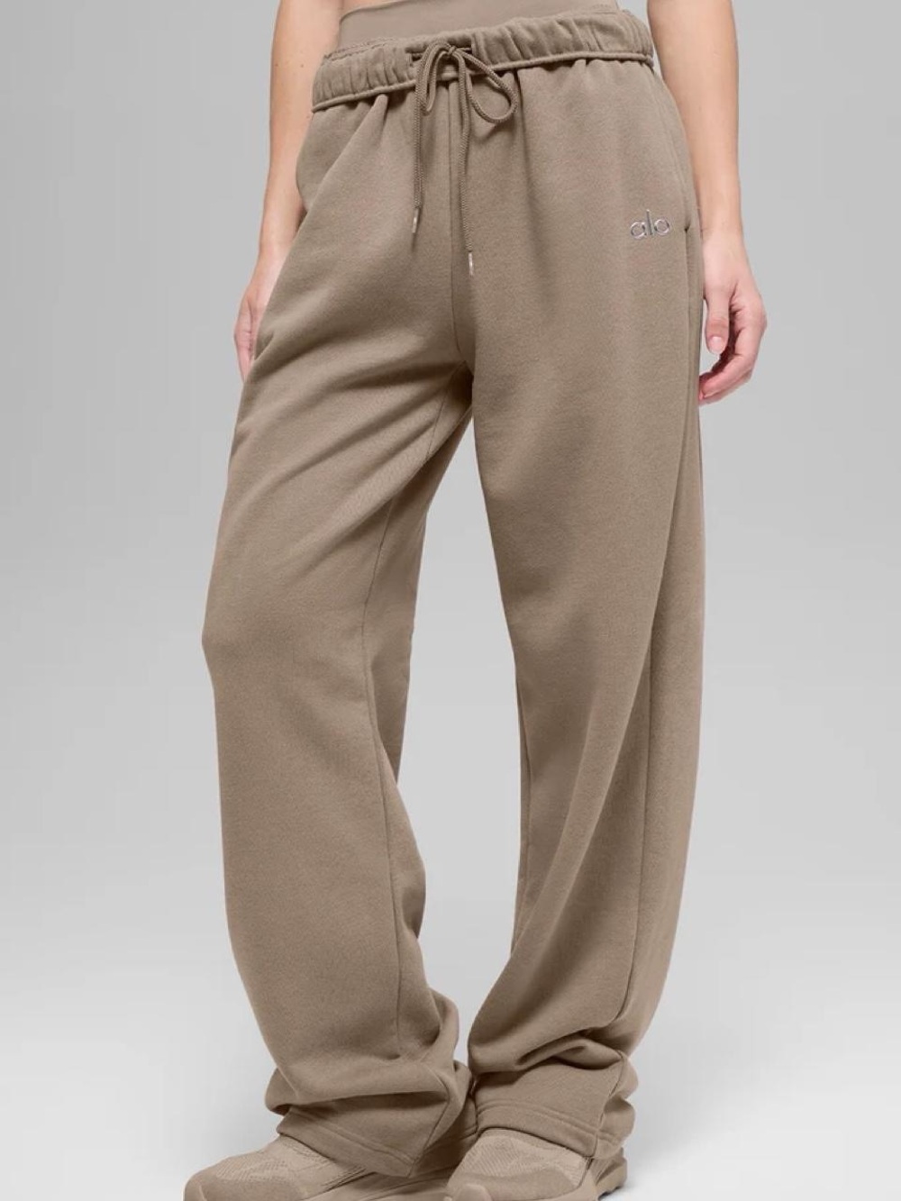 Alo Yoga Tan / Beige Accolade Straight Leg Sweatpant Joggers